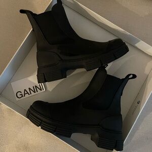Ganni City slip on ankle boots